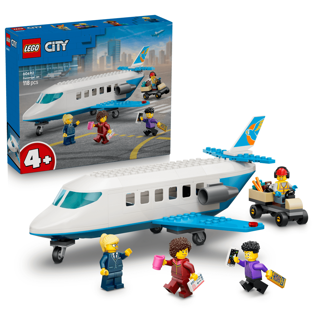  LEGO City Passenger Jet 60492